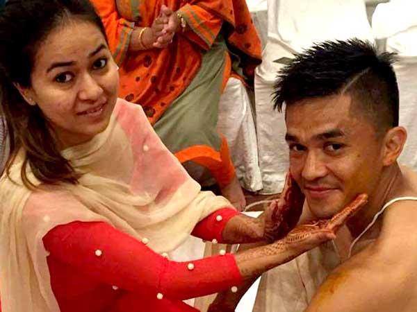 সুনীলের গায়ে হলুদ