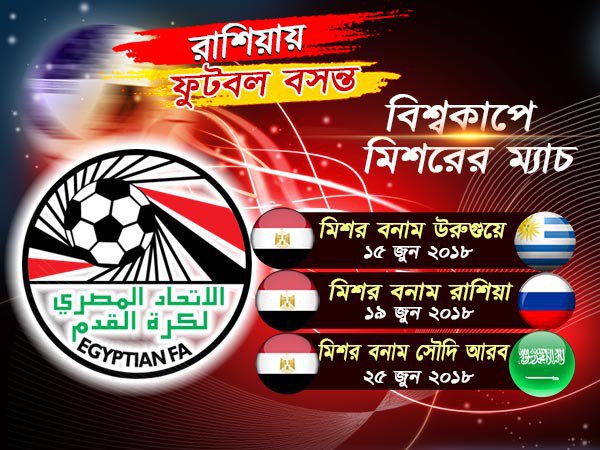 বিশ্বকাপে কতটা লড়াই দিতে তৈরি মিশর, জেনে নিন