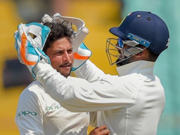 কূলদীপের প্রথম ১ টেস্ট ইনিংসে ৫ উইকেট