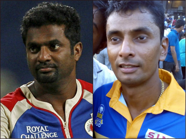 মুথাইয়া মুরলিধরন ও উপুল চন্দনা