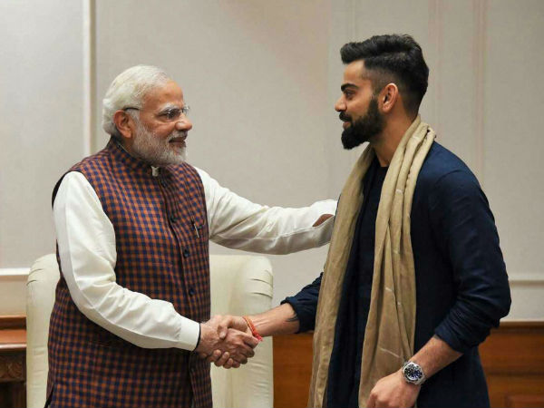 মোদীকে সমর্থন ক্রীড়া ব্যক্তিত্বের