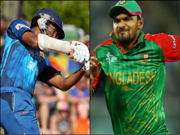 দিমুথ করুণারত্নে বনাম মাশরাফি মোর্তোজা
