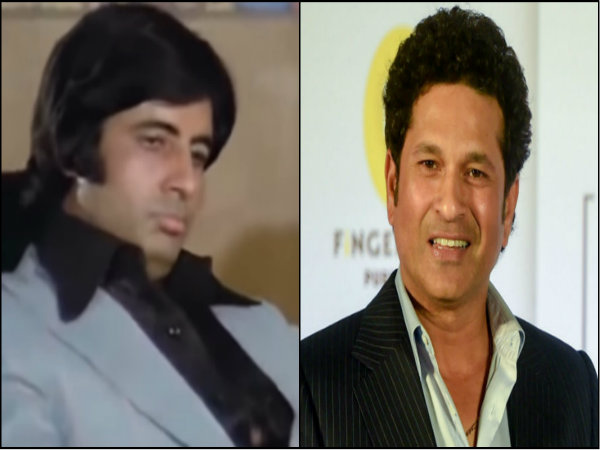 বিগ বি'কে শুভেচ্ছা জানালেন সচিন তেন্ডুলকর
