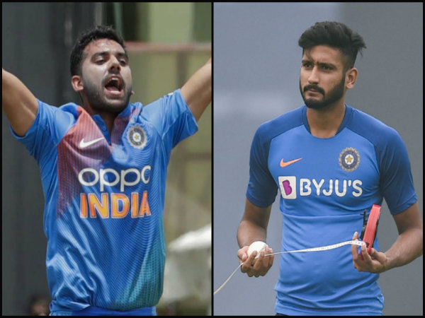 দীপক চাহার ও খলিল আহমেদ
