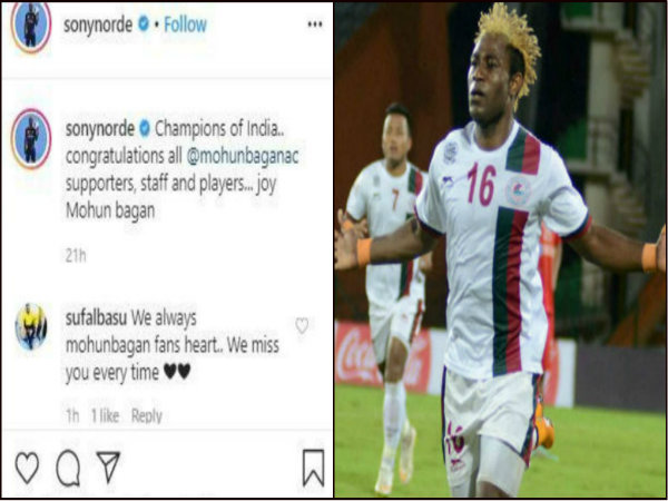 ক্লাবের দ্বিতীয় আই লিগ জয়ের কী বললেন সনি