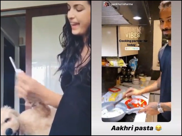 হার্দিক-নাতাসার রান্না