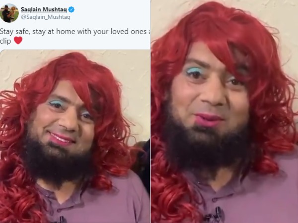 সুন্দরী রমণী সাজলেন প্রাক্তন ক্রিকেটার
