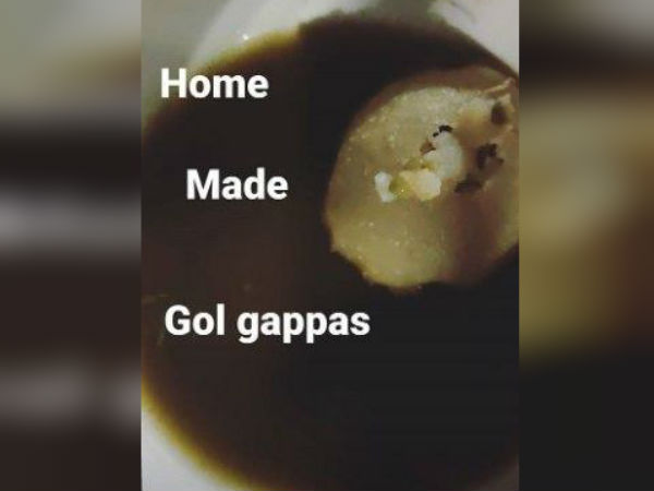 ঘরেই তৈরি করে ফেললেন গোল গাপ্পা