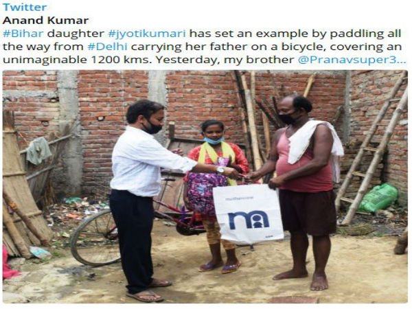 জ্যোতিকে সাহায্য করতে চান আনন্দ কুমার