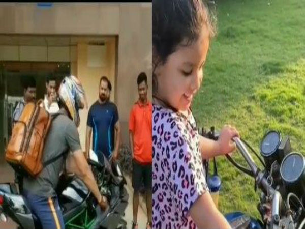 এবার ছোট্ট জিভার বাইক প্রেম