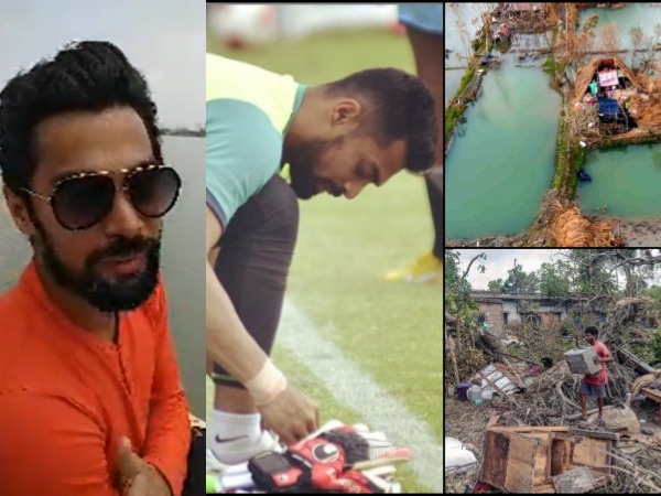 আম্ফান দুর্গতদের পাশে ফুটবলার থেকে সমর্থকরা