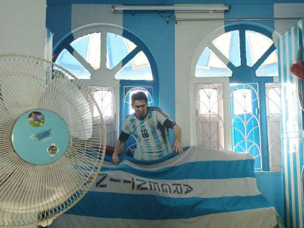 মেসির কলকাতা সফর থেকে এভাবেই সাজানো মেসিমহল