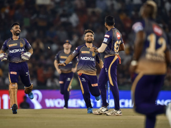 দ্বিতীয় স্থানে কলকাতা নাইট রাইডার্স