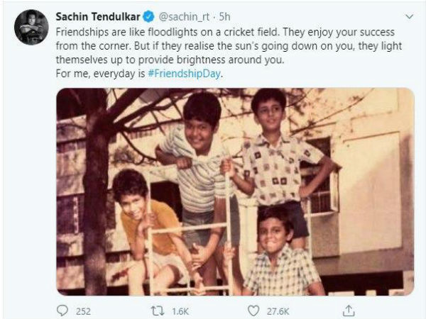 টুইটে যা লিখলেন সচিন